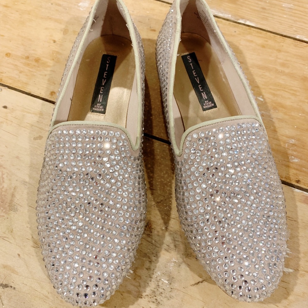 Steven By Steve Madden Madee Crystal Slip On - image 1